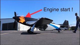 Walter 601 turboprop engine start !