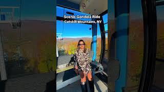 Scenic Gondola Ride, Catskill Mountains #catskills #catskillmountains #gondolaride