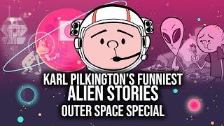 Karl Pilkington's Funniest Alien Stories | Compilation, Outer Space Special