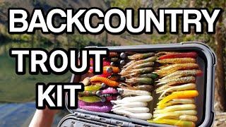 Backcountry Trout Fishing Kit | Lures I Use To Catch Trout