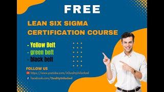 Introduction to Lean Six Sigma Black Belt Certification Course (ASQ)