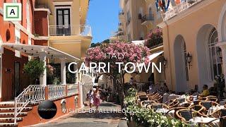 Capri Town, Italy | Virtual travel by allthegoodies.com