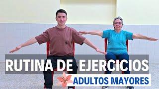 Actividad Física para Adultos Mayores ️ Clase de Movilidad y Fuerza