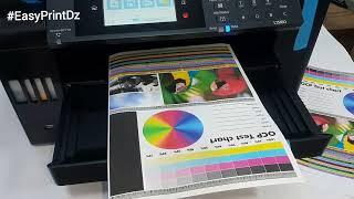 unboxing EPSON L15160 تجربة