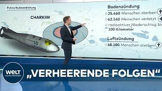 ATOMARE BEDROHUNG: Diese Auswirkungen hätte Putins Einsatz von Atomwaffen
