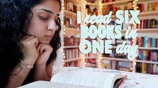 I Read 6 Books In One Day?!