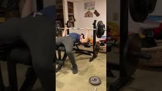 Bench 175 for 10 reps