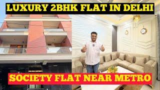 2 bhk flat near metro station, 2 bhk flat in uttam nagar delhi, gaurav homes