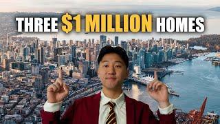 Exploring 3 different $1 million dollar properties in Vancouver BC