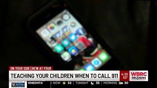 Teaching your children when to call 911