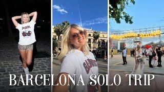 Solo Barcelona vlog | Primavera Sound festival, hostel stay, how to make friends abroad!