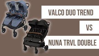 Valco Duo Trend vs. Nuna TRVL Double Comparison | Best Double Stroller 2024 / 2025