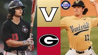 #17 Vanderbilt vs #19 Georgia Highlights | 2024 College Baseball Highlights