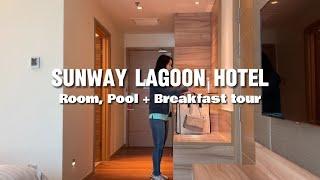 Staying in both Sunway Lagoon Hotel and Sunway Pyramid Hotel - Room, Hotel and Breakfast tour