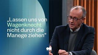 Fortschritt oder Rückschritt - sind Sie ein Mann für morgen, Herr Merz? | Caren Miosga