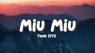 Tony Effe - MIU MIU (Sanremo 2024) | Testo/Lyrics