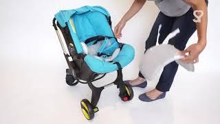 Doona Car Seat (How To Use) - How to Remove Infant Insert & Head Support