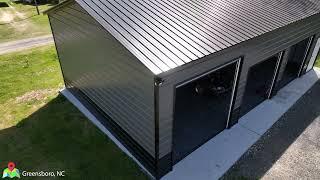 24x40 Steel Building WATCH NOW!