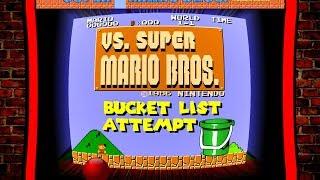 VS Super Mario Bros Bucket List Attempt.  Can I Do It?