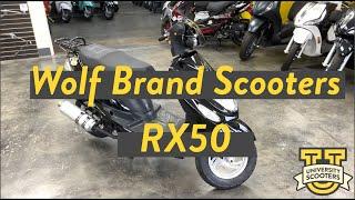 Wolf RX50 Highlights | 50cc Scoot at University Scooters