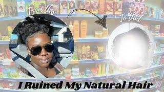 Natural Hair Update | Postpartum Shedding & How I Ruined My Natural Hair