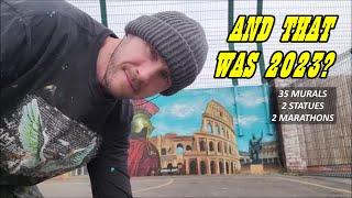 Paul Curtis Artwork 2023 Year Review - Street Art, Statues, Liverpool & beyond!