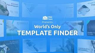 Template Finder By SlideTeam - Find The Perfect PowerPoint Template In Seconds