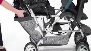 Double Strollers Reviews - Graco DuoGlider Classic Connect Stroller Dragonfly