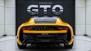 NEW 2025 Pontiac GTO Luxury Sports Car Revealed - FIRST LOOK!