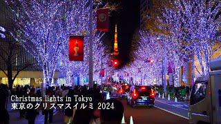 Tokyo Christmas lights, Roppongi, Shibuya, Tokyo Station, etc.