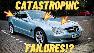 Mercedes SL R230 PART 6: catastrophic failures? How many things are wrong with my car? What cost?