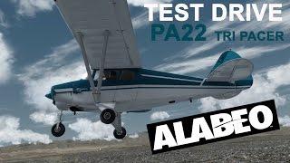 Test Drive | Alabeo PA22 TRI PACER | Prepar3D V3 | 4k