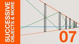 Perspective Drawing - 07: Tips: Successive Objects, Cylinders, and More