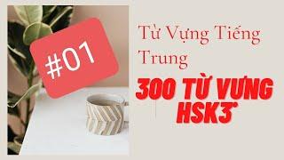 学汉语 || Mỗi Ngày Chinh Phục HSK3 - Ngày1 13 Từ [300 Từ Vựng HSK3]