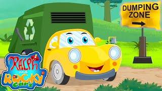 Garbage Truck Song | Car Cartoons For Children | Kids Songs For Babies with Ralph & Rocky