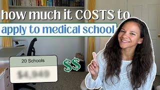 How Much it Costs to Apply to Medical School