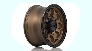 KMC KM541 Matte Bronze 17x9