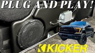 2015+ Ford F150 Kicker Subwoofer Install - SOUNDS AMAZING!