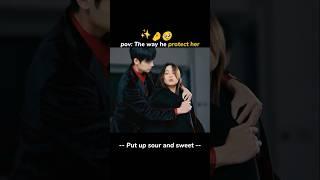 Pov: The way he protect her #kdramalovers #cdrama #koreandrama #chinesedrama2025 #shorts