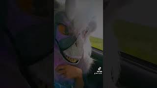 another video from the trip (⁠ ⁠╹⁠▽⁠╹⁠ ⁠) #mask#tiktok#furries#fypシ#raptor#fursuit#trip#vibe