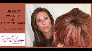 Breezy Wavez by Rene of Paris in Dusty Rose - Wigs by Patti's Pearls Extras Wig Review