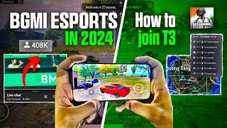 How to join bgmi Esports / Competitive in 2024 | How to join T3 scrims | T3 registration discord