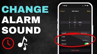 How to Change Your Alarm Sound (Volume Too)