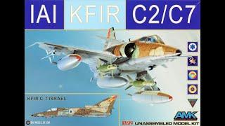 IAI Kfir, AMK AvantGarde Model Kits - No. 86002 - 1:72, review