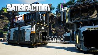 Satisfactory 1.0 - How To Make A Simplified Heavy Modular Frame Factory [E13]