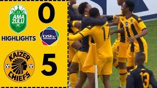 Amazulu FC VS Kaizer Chiefs| Goals And Extended Highlights| DSTV Diski Challenge