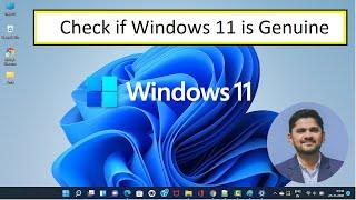 How to Check if Windows 11 is Genuine