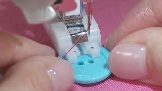 Sewing buttons on a Brother machine | Echidna Sewing