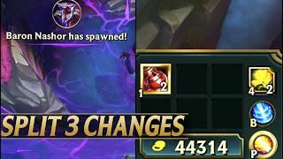 NEW SHOP REWORK, QUEUE ITEMS, OBJECTIVE BANNERS, RUNES - All Split 3 Changes - League of Legends