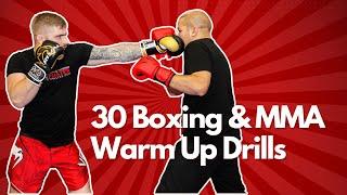 Fun Martial Arts, Boxing & MMA Warm Up Glove Drills